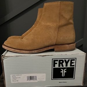 Mens Frye Chris inside Zip boots